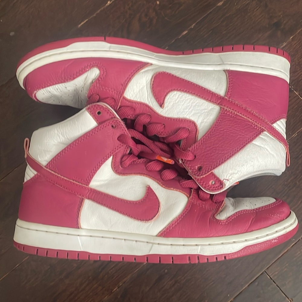 NIKE SB DUNK HIGH PRO ORANGE LABEL SWEET BEET